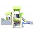 Пісочний дворик з гіркою